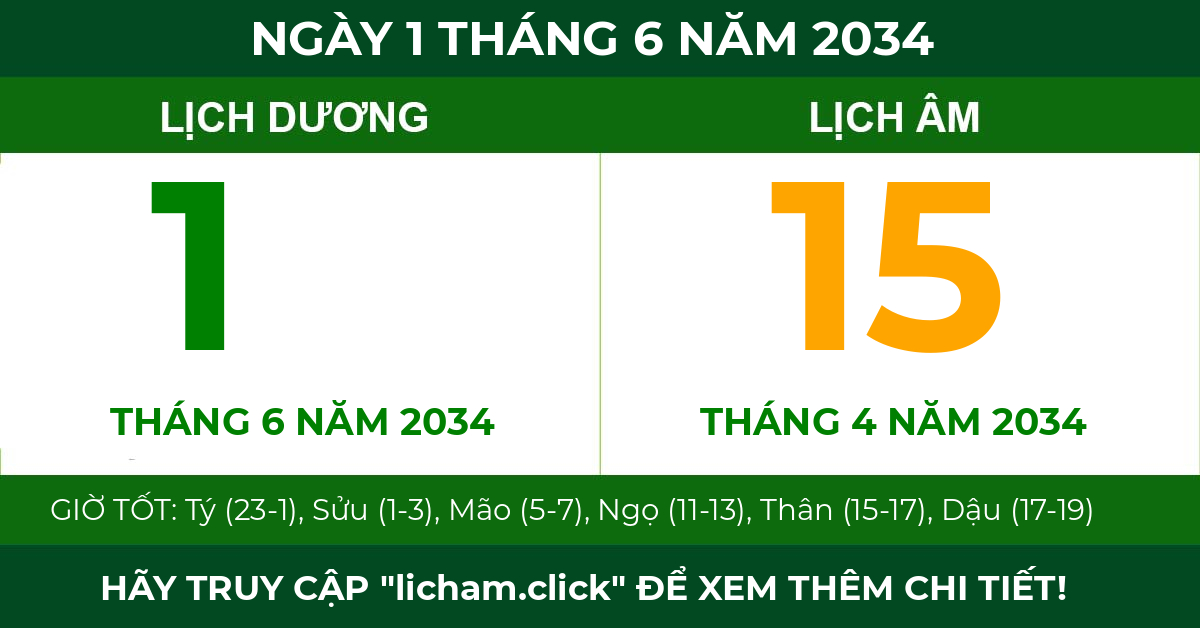 lịch âm ngày 1 tháng 6 năm 2034