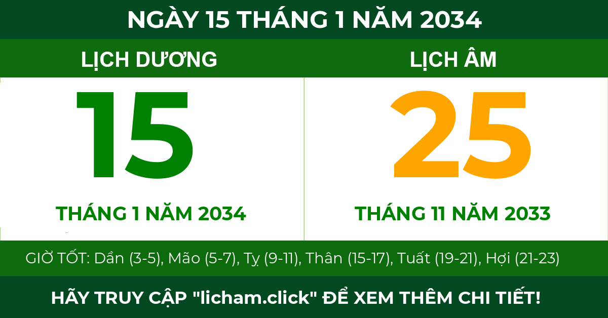 lịch âm ngày 15 tháng 1 năm 2034