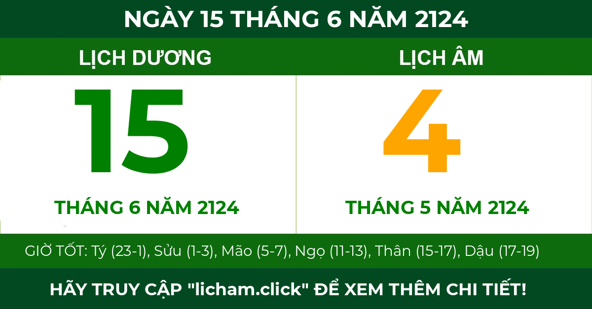 lịch âm ngày 15 tháng 6 năm 2124