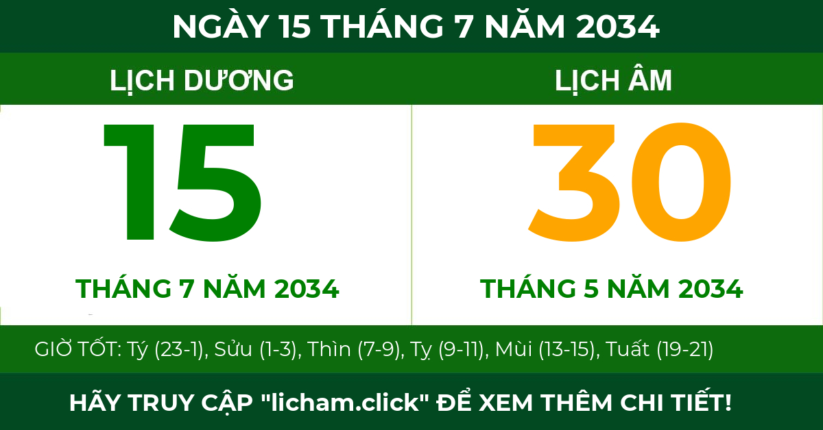 lịch âm ngày 15 tháng 7 năm 2034