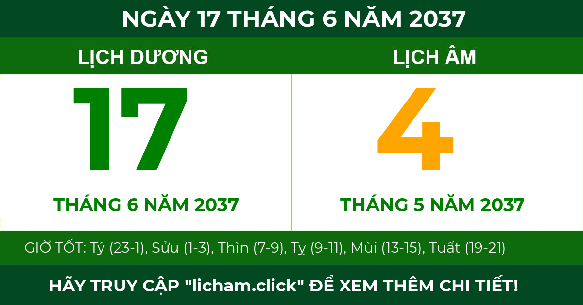 lịch âm ngày 17 tháng 6 năm 2037