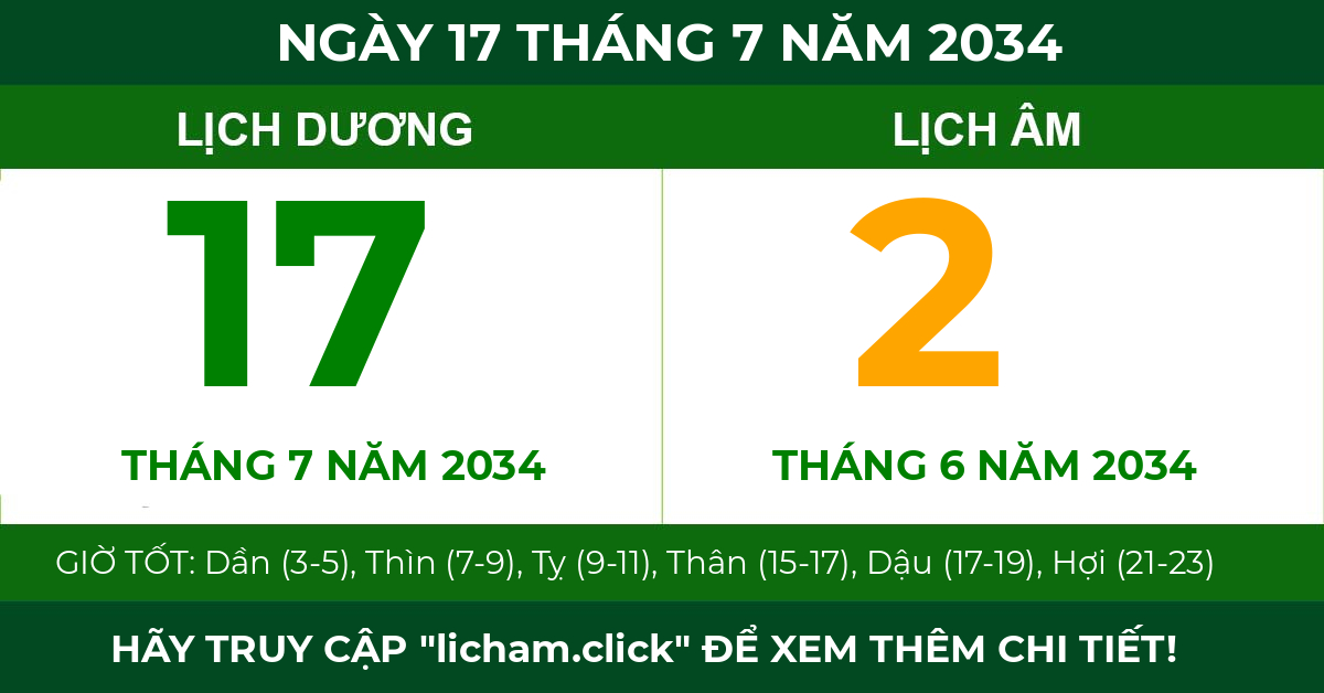 lịch âm ngày 17 tháng 7 năm 2034