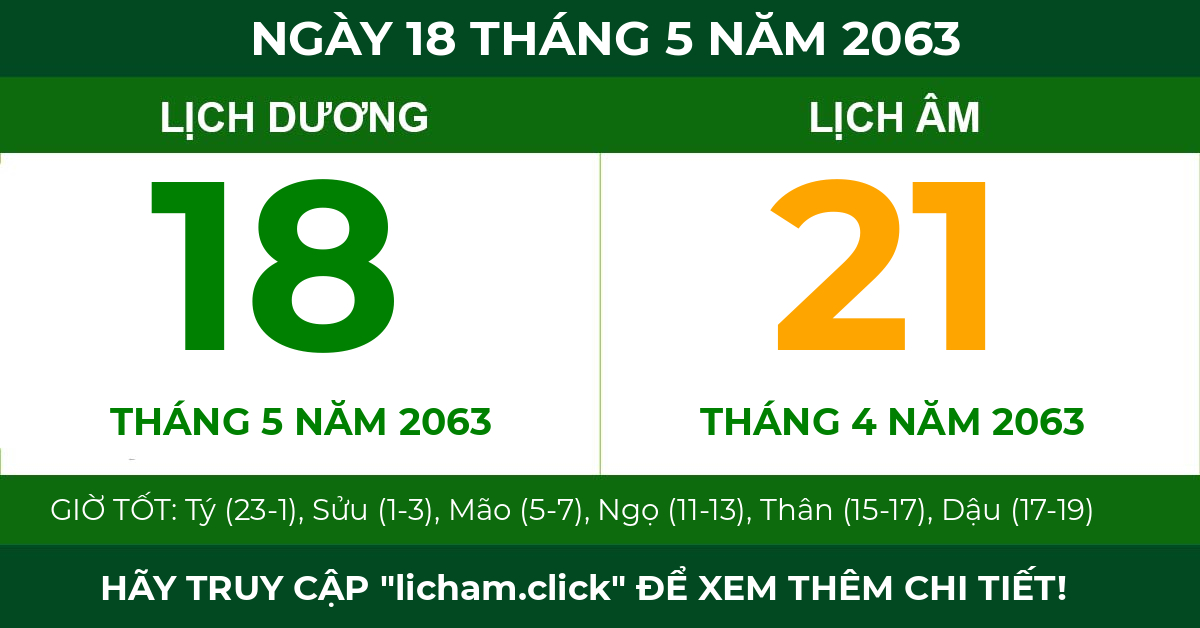 lịch âm ngày 18 tháng 5 năm 2063