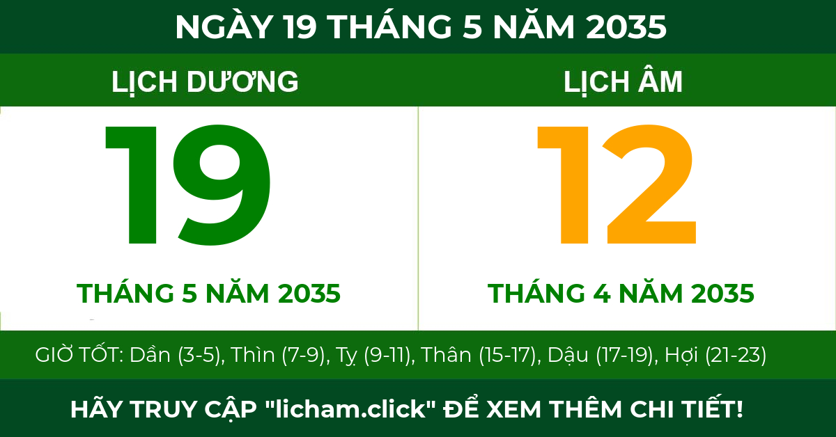 lịch âm ngày 19 tháng 5 năm 2035