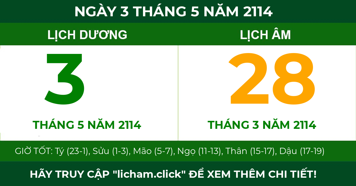 lịch âm ngày 3 tháng 5 năm 2114