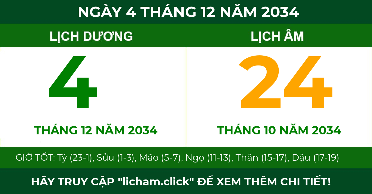 lịch âm ngày 4 tháng 12 năm 2034