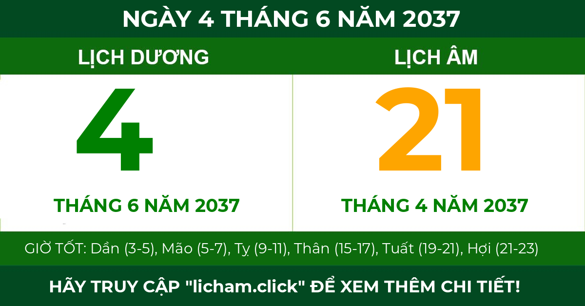 lịch âm ngày 4 tháng 6 năm 2037