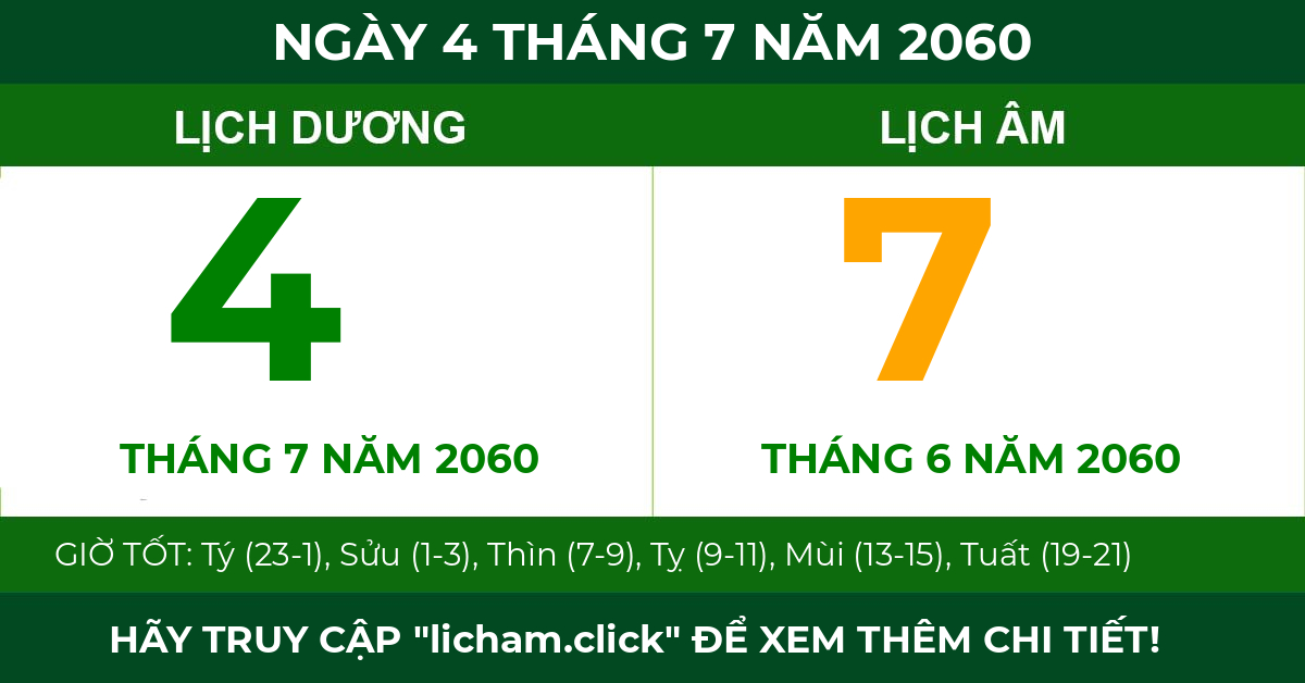 lịch âm ngày 4 tháng 7 năm 2060