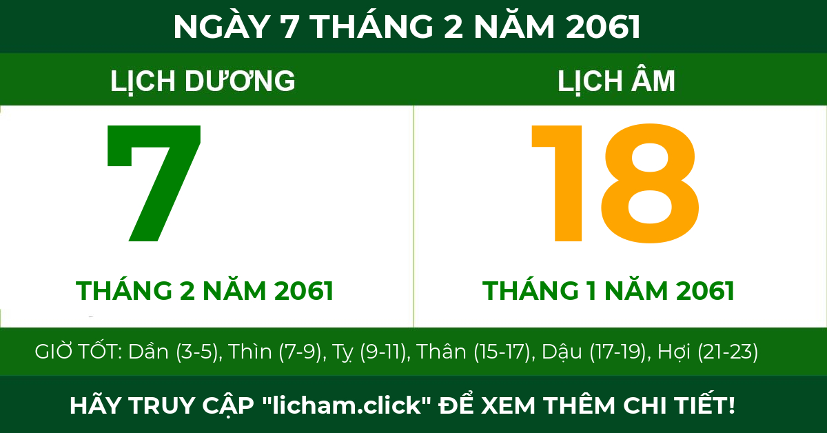 lịch âm ngày 7 tháng 2 năm 2061