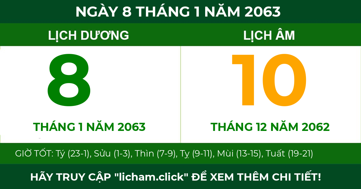 lịch âm ngày 8 tháng 1 năm 2063