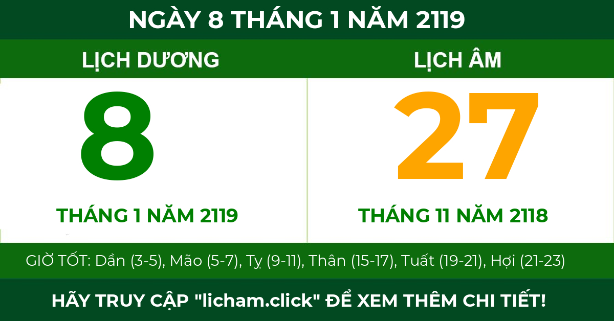 lịch âm ngày 8 tháng 1 năm 2119