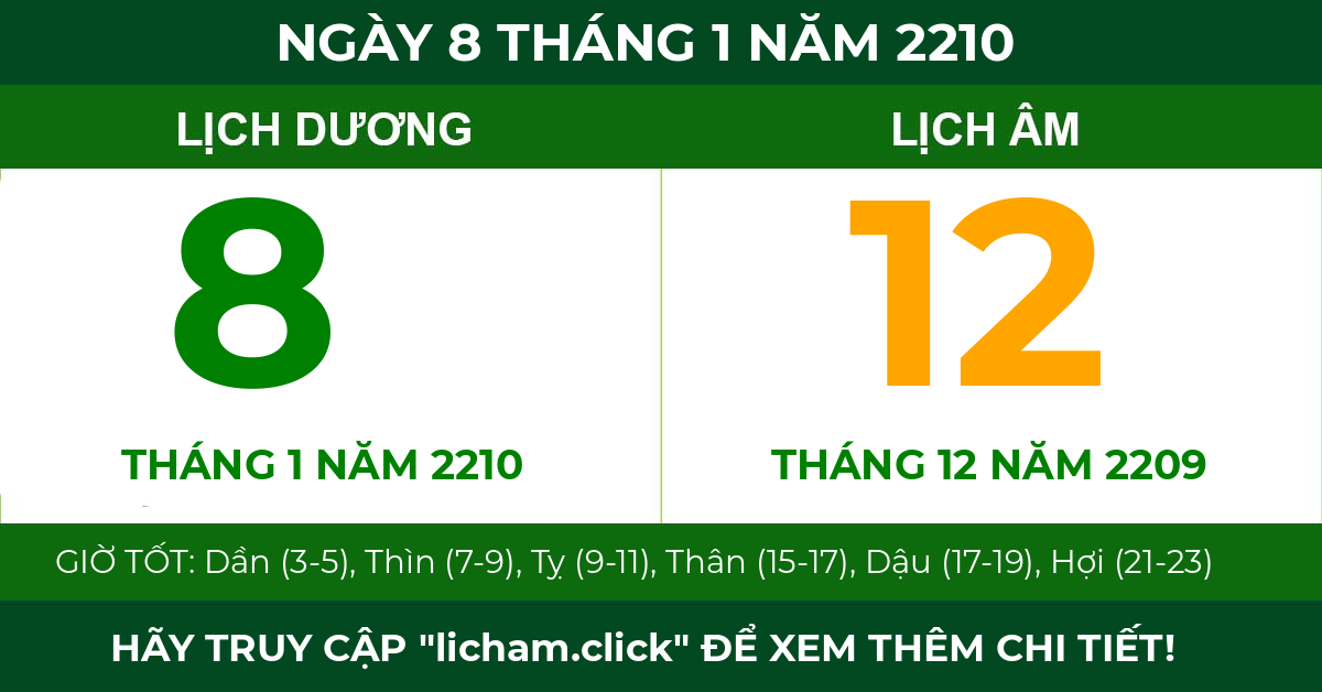 lịch âm ngày 8 tháng 1 năm 2210