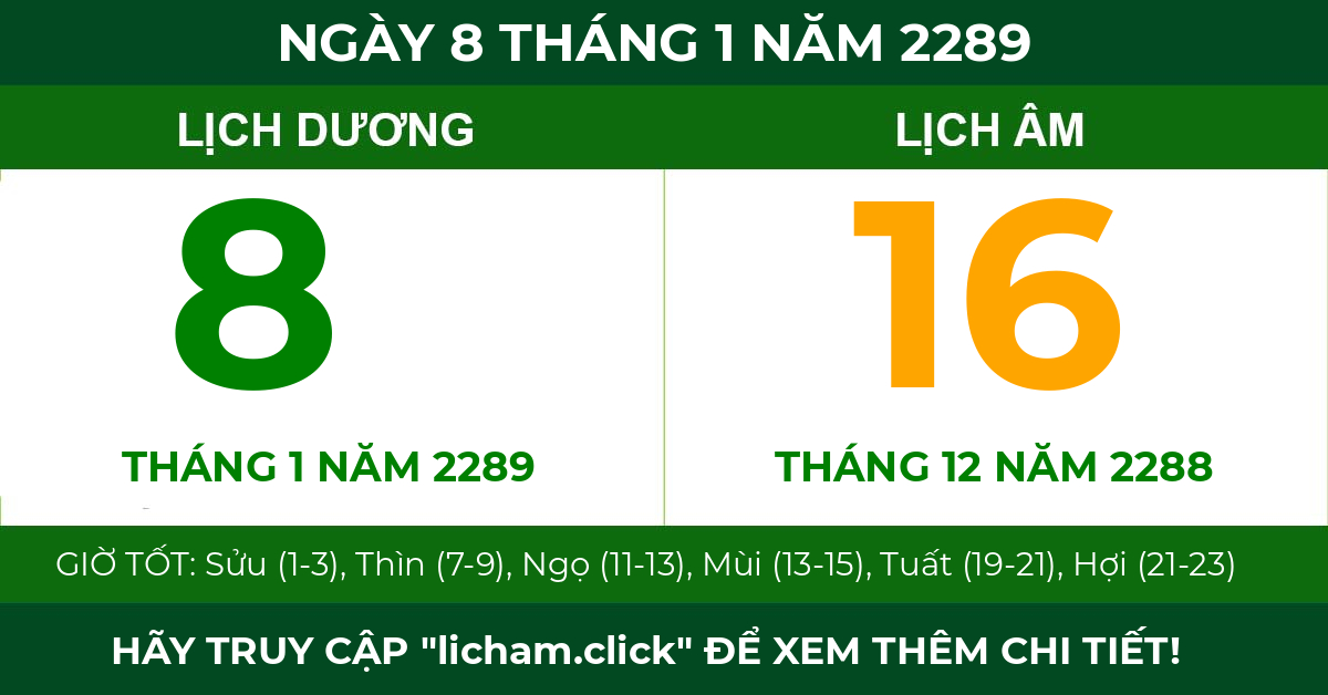 lịch âm ngày 8 tháng 1 năm 2289