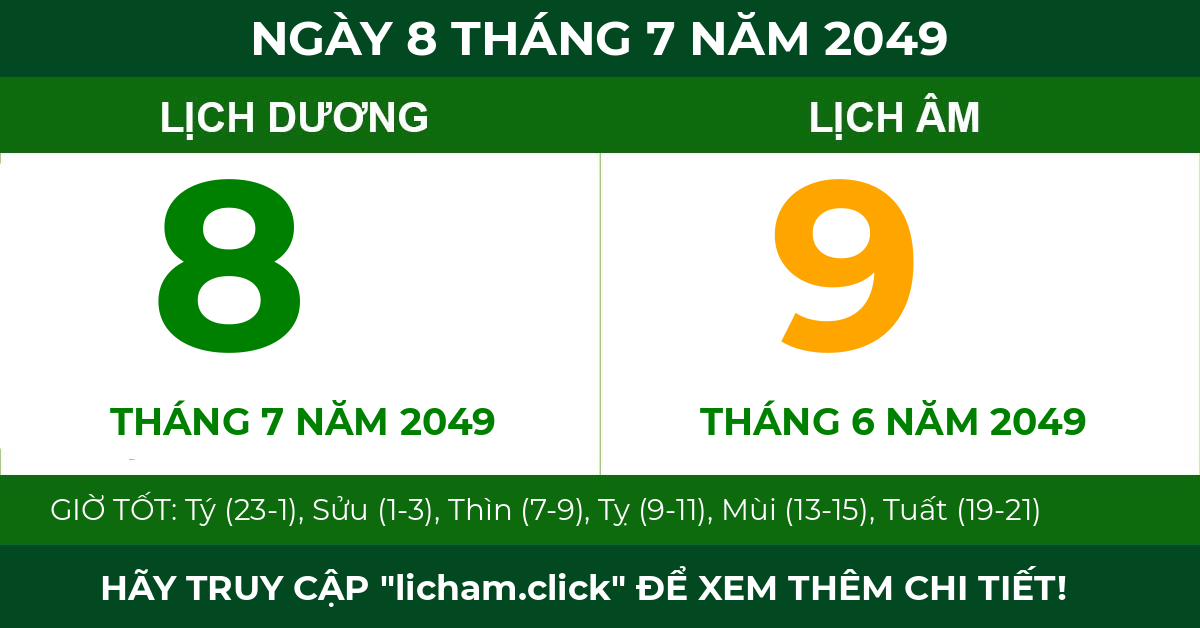 lịch âm ngày 8 tháng 7 năm 2049